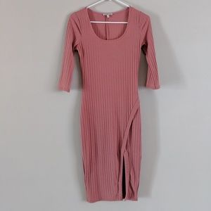 S salmon Charlotte russe dress